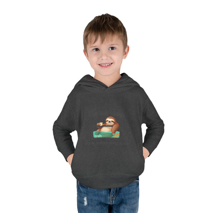 Toddler Hoodie — "I'm Not Lazy" Sloth Energy-Saving Pullover