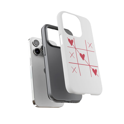 Phone Case - Tic Tac Love Heart Design (Valentine’s Day Gift)