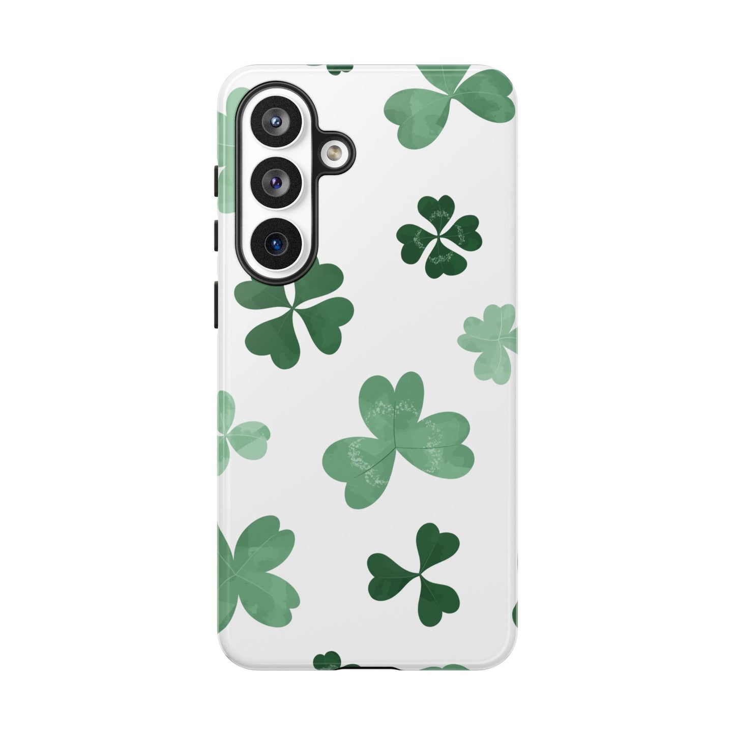Shamrock Tough Phone Case — St. Patrick’s Day Clover Protective Cover