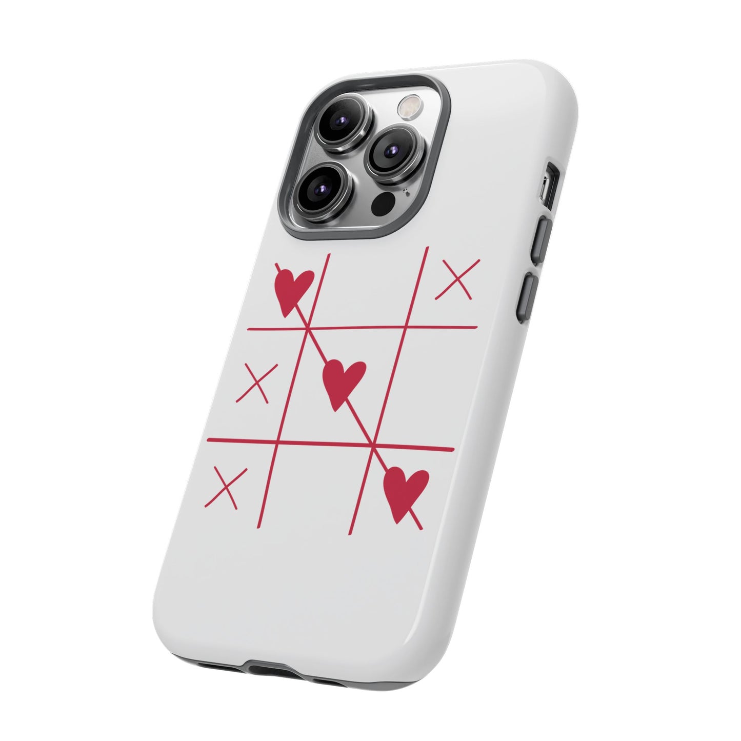 Phone Case - Tic Tac Love Heart Design (Valentine’s Day Gift)