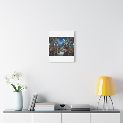Fantasy Royal Coronation Canvas Art - Matte Stretched Wall Decor