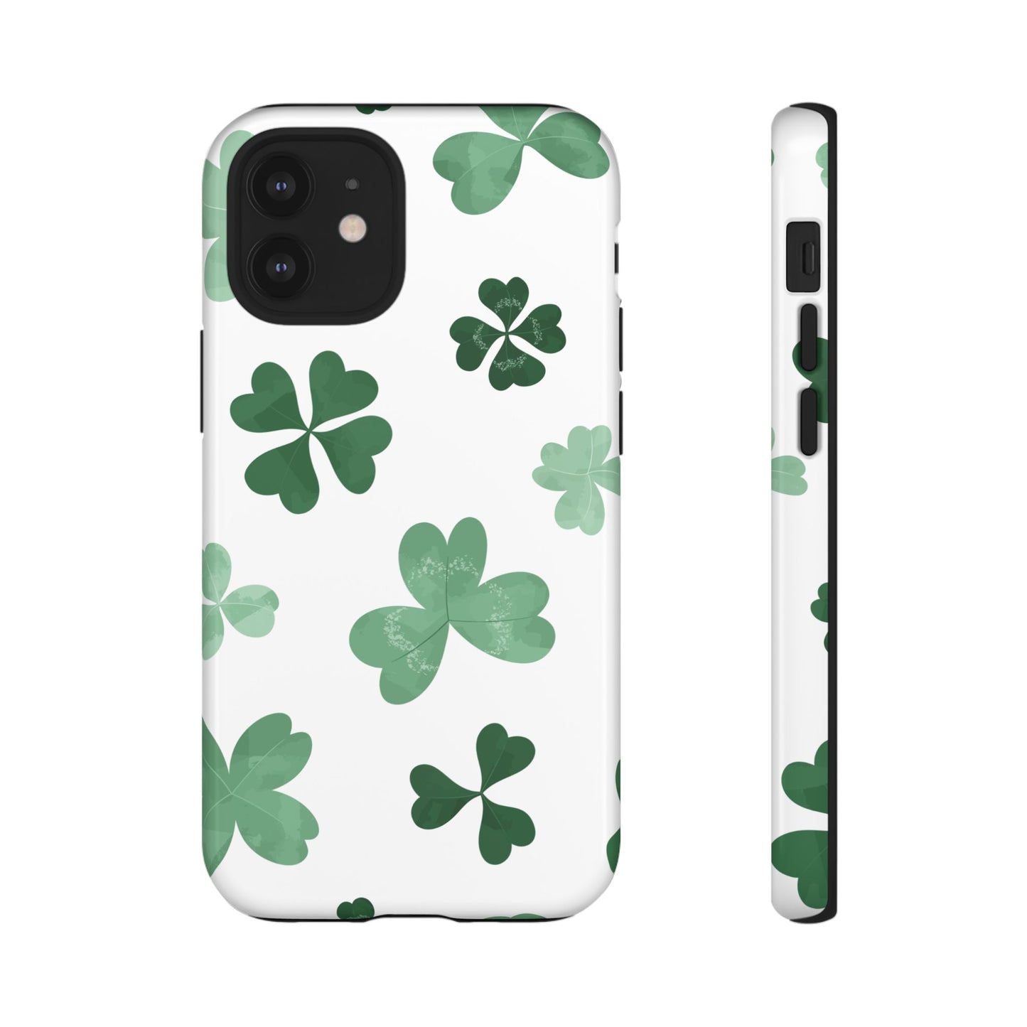 Shamrock Tough Phone Case — St. Patrick’s Day Clover Protective Cover