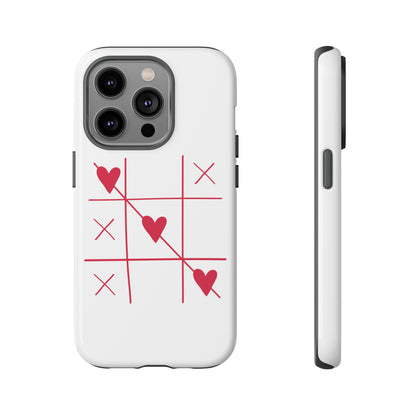 Phone Case - Tic Tac Love Heart Design (Valentine’s Day Gift)