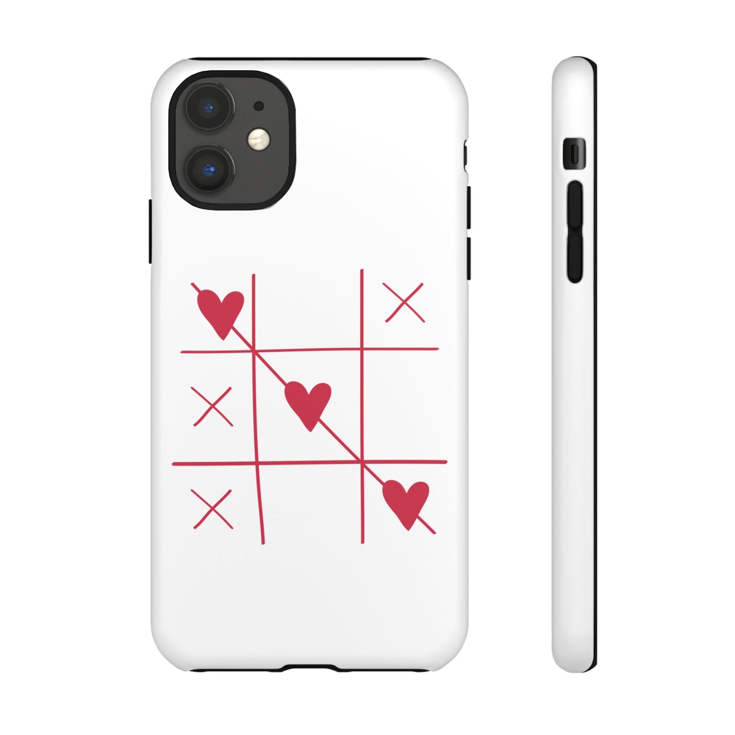 Phone Case - Tic Tac Love Heart Design (Valentine’s Day Gift)