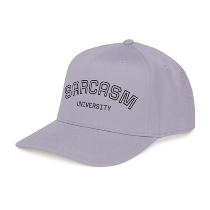 Sarcasm University Baseball Cap — Funny Embroidered Mid-Profile Hat