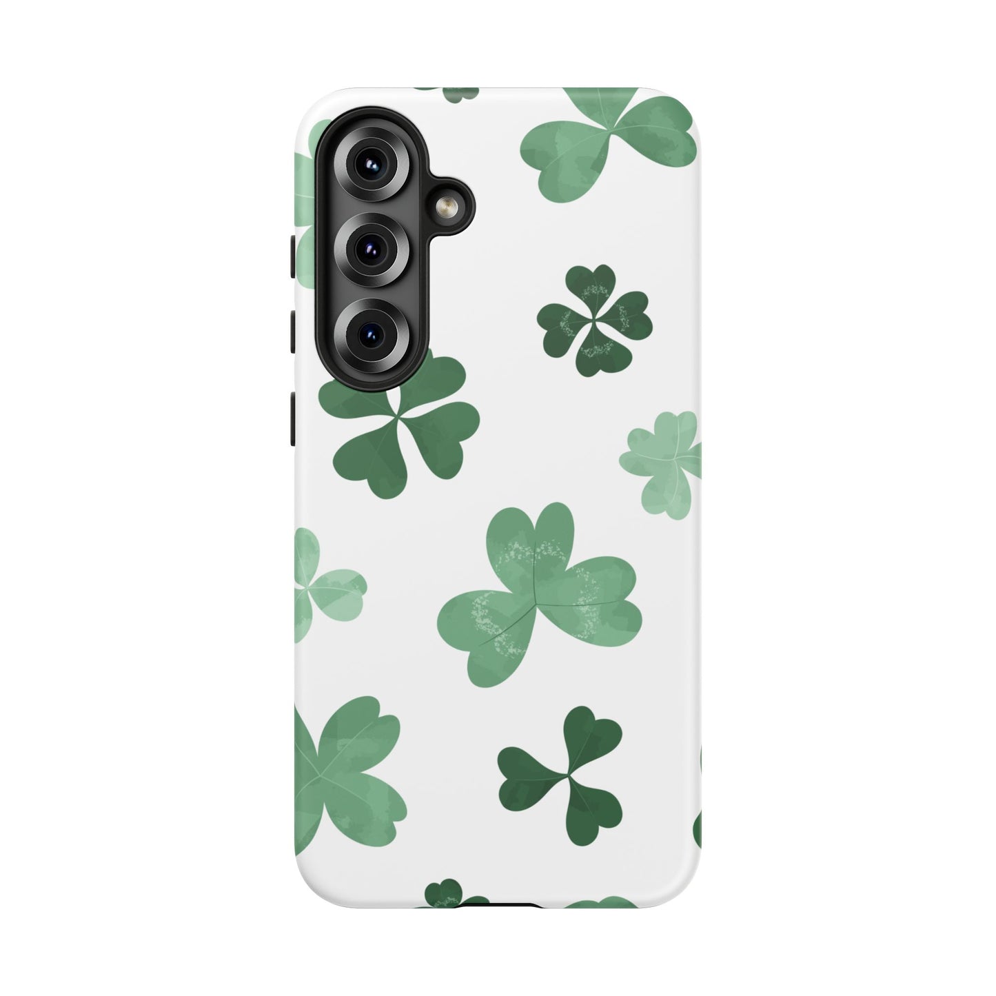 Shamrock Tough Phone Case — St. Patrick’s Day Clover Protective Cover