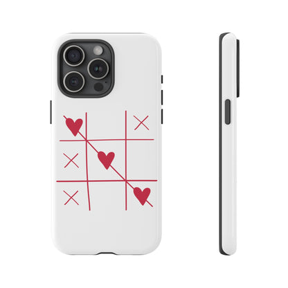 Phone Case - Tic Tac Love Heart Design (Valentine’s Day Gift)