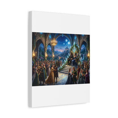 Fantasy Royal Coronation Canvas Art - Matte Stretched Wall Decor