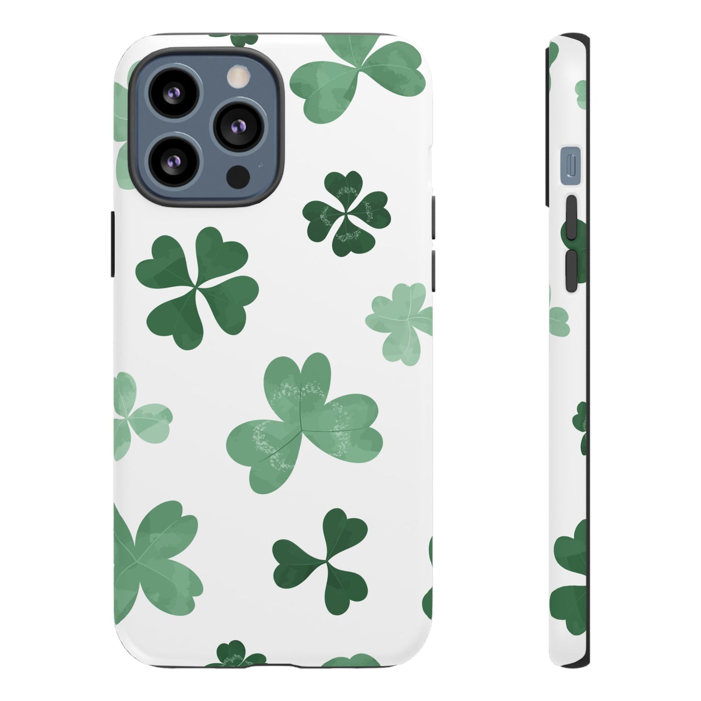 Shamrock Tough Phone Case — St. Patrick’s Day Clover Protective Cover