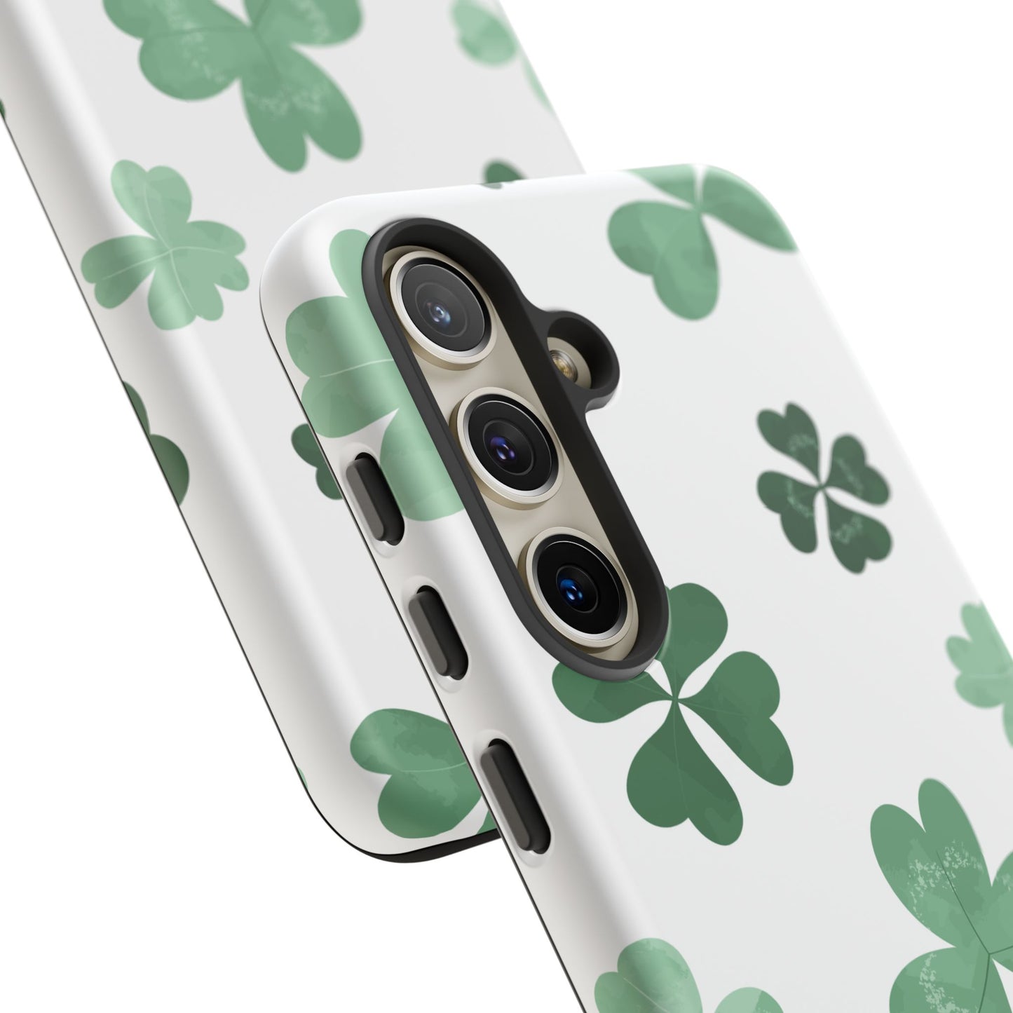 Shamrock Tough Phone Case — St. Patrick’s Day Clover Protective Cover