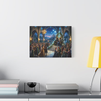 Fantasy Royal Coronation Canvas Art - Matte Stretched Wall Decor