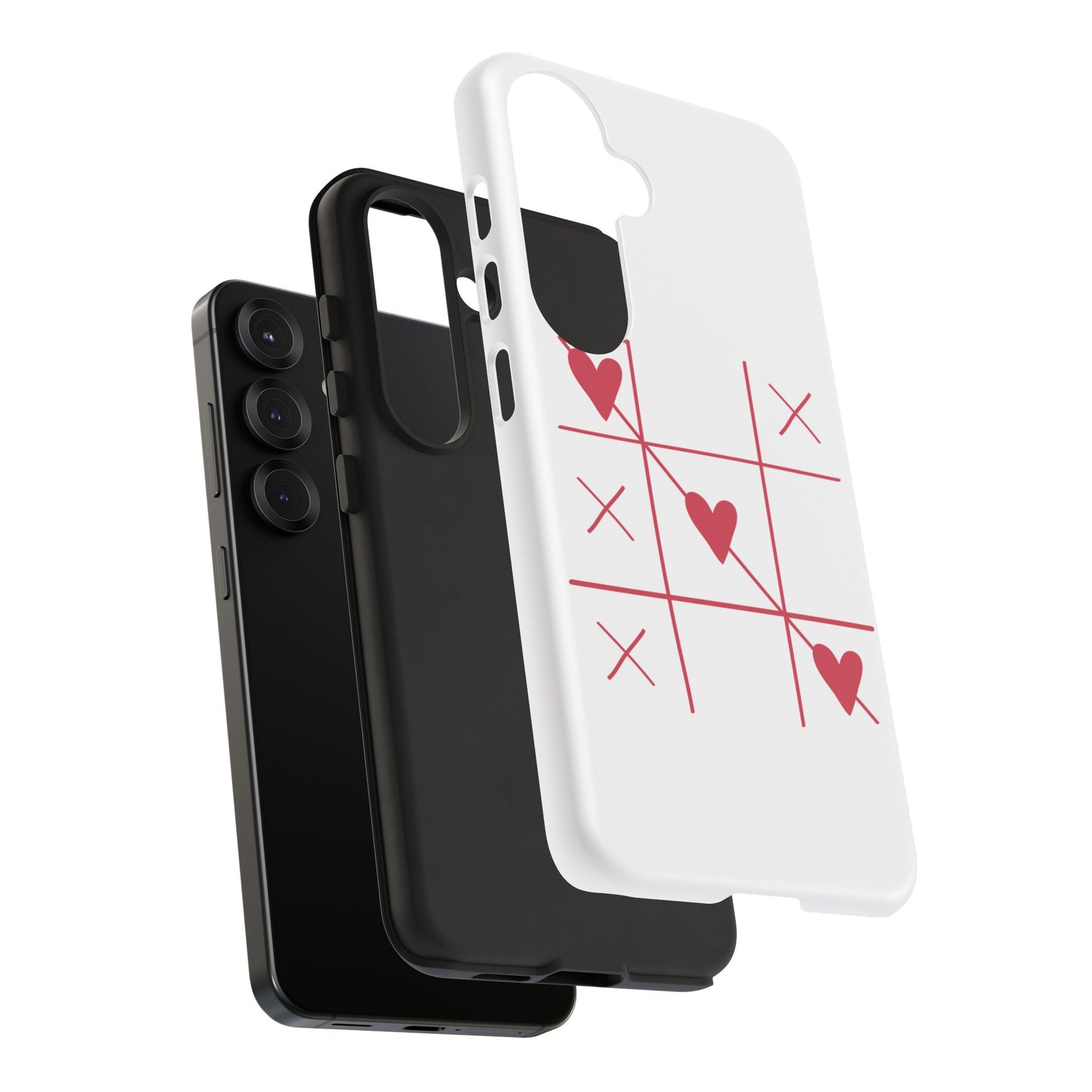 Phone Case - Tic Tac Love Heart Design (Valentine’s Day Gift)
