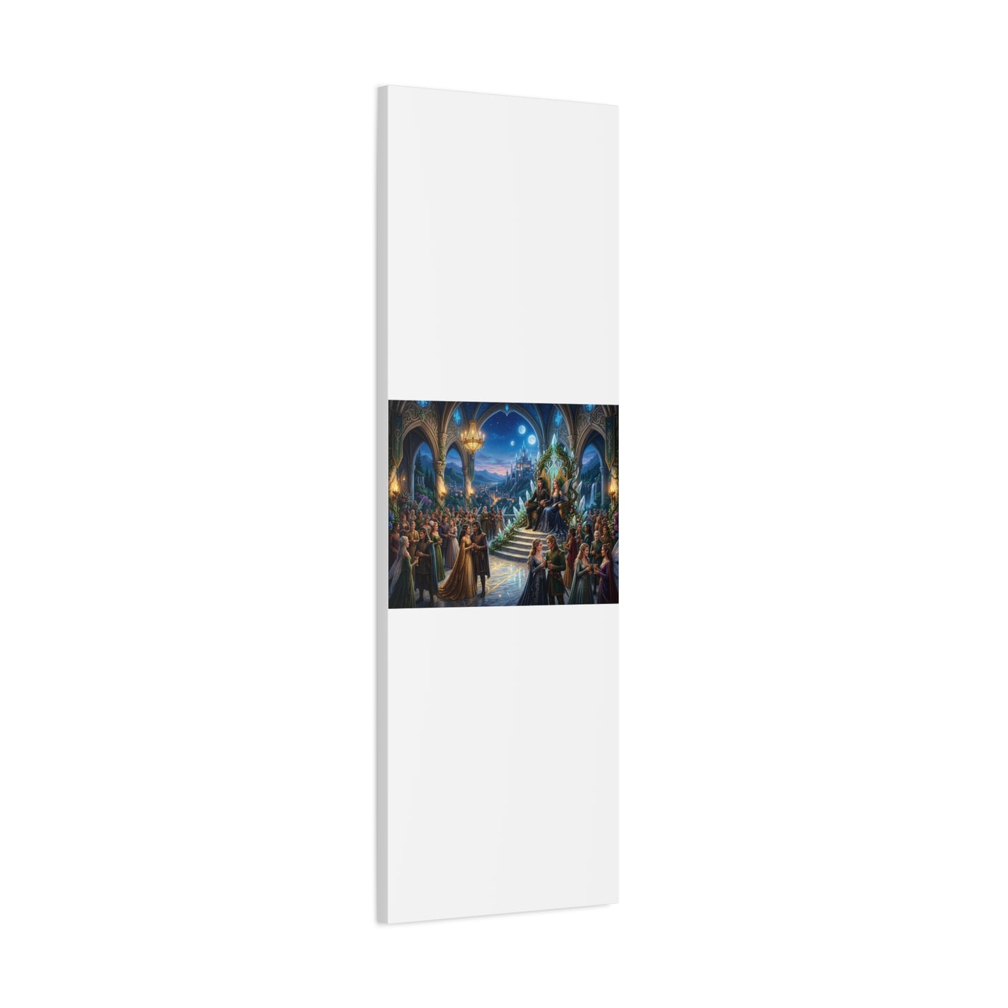 Fantasy Royal Coronation Canvas Art - Matte Stretched Wall Decor