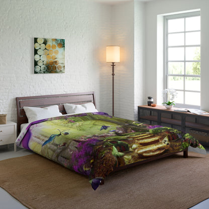 Enchanted Forest Comforter — Fantasy Fairy Path Bedding