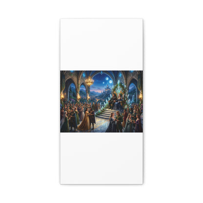 Fantasy Royal Coronation Canvas Art - Matte Stretched Wall Decor