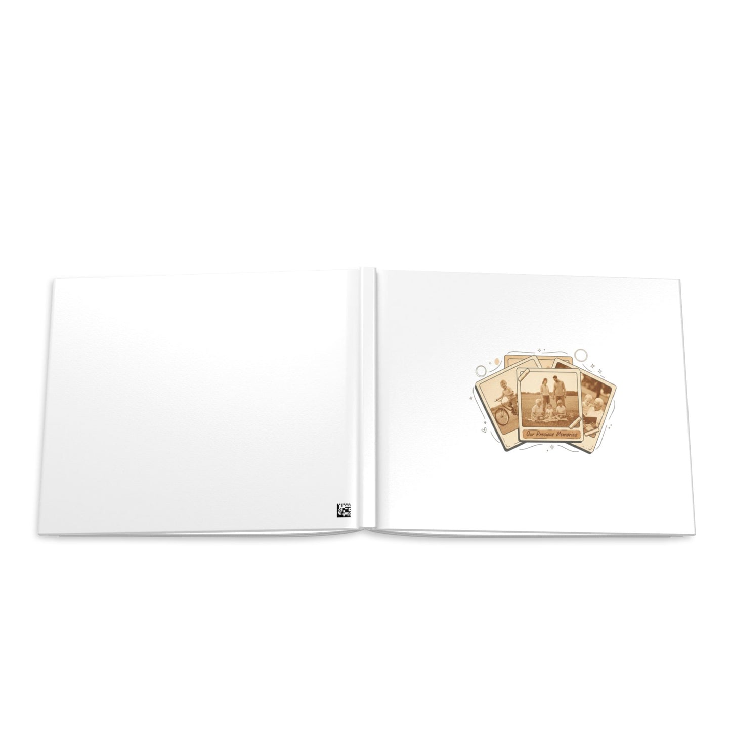 Vintage Photo Hardcover Photo Book — Custom Memory Album for Family, Heritage & Keepsakes