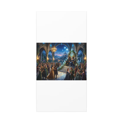 Fantasy Royal Coronation Canvas Art - Matte Stretched Wall Decor