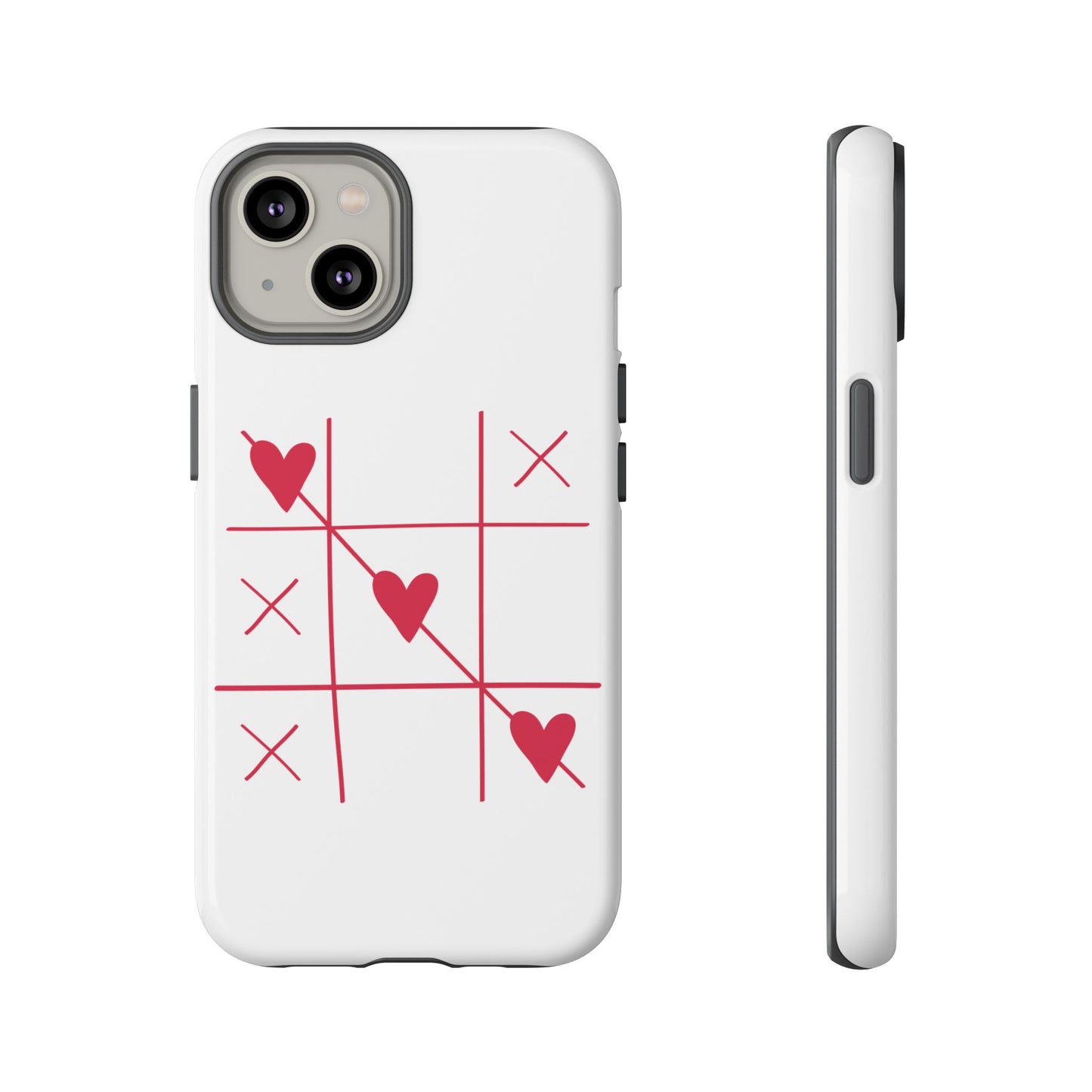 Phone Case - Tic Tac Love Heart Design (Valentine’s Day Gift)