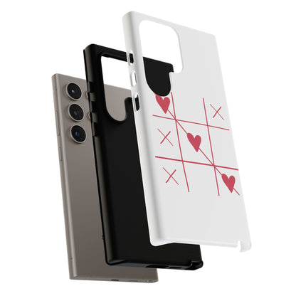 Phone Case - Tic Tac Love Heart Design (Valentine’s Day Gift)