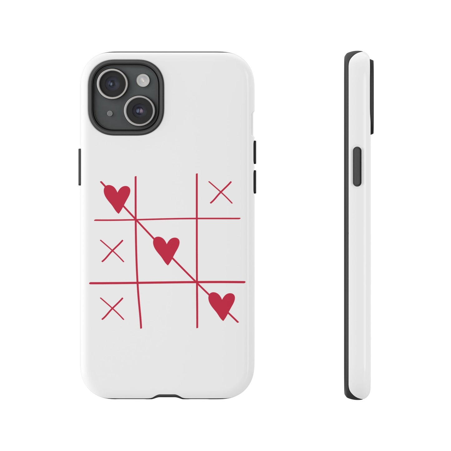 Phone Case - Tic Tac Love Heart Design (Valentine’s Day Gift)