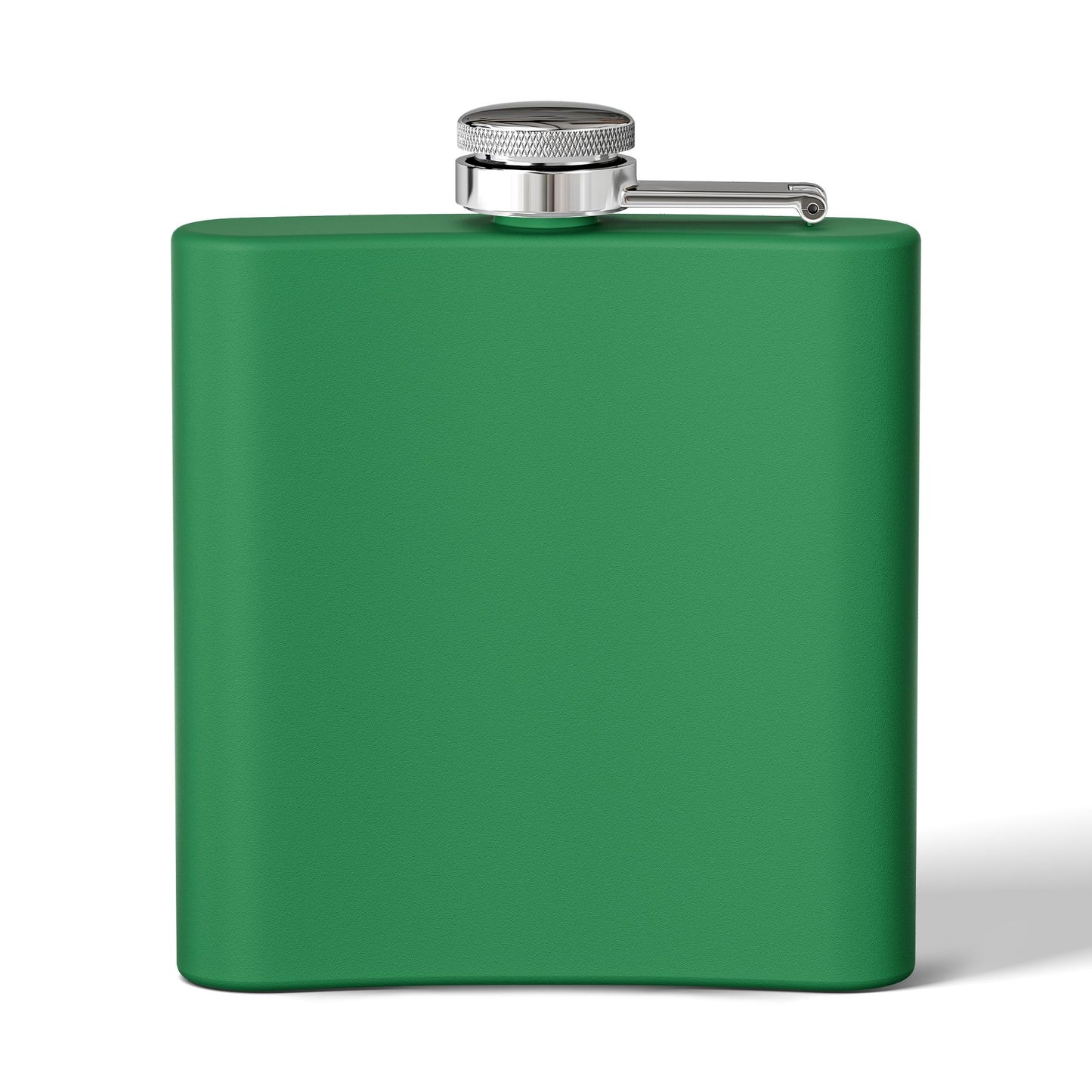 Stainless Flask — "Drink Drank Drunk" St. Patrick's Day 6oz Hip Flask