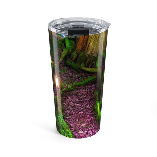 Enchanted Forest 20oz Tumbler — Mossy Trail Nature Travel Mug