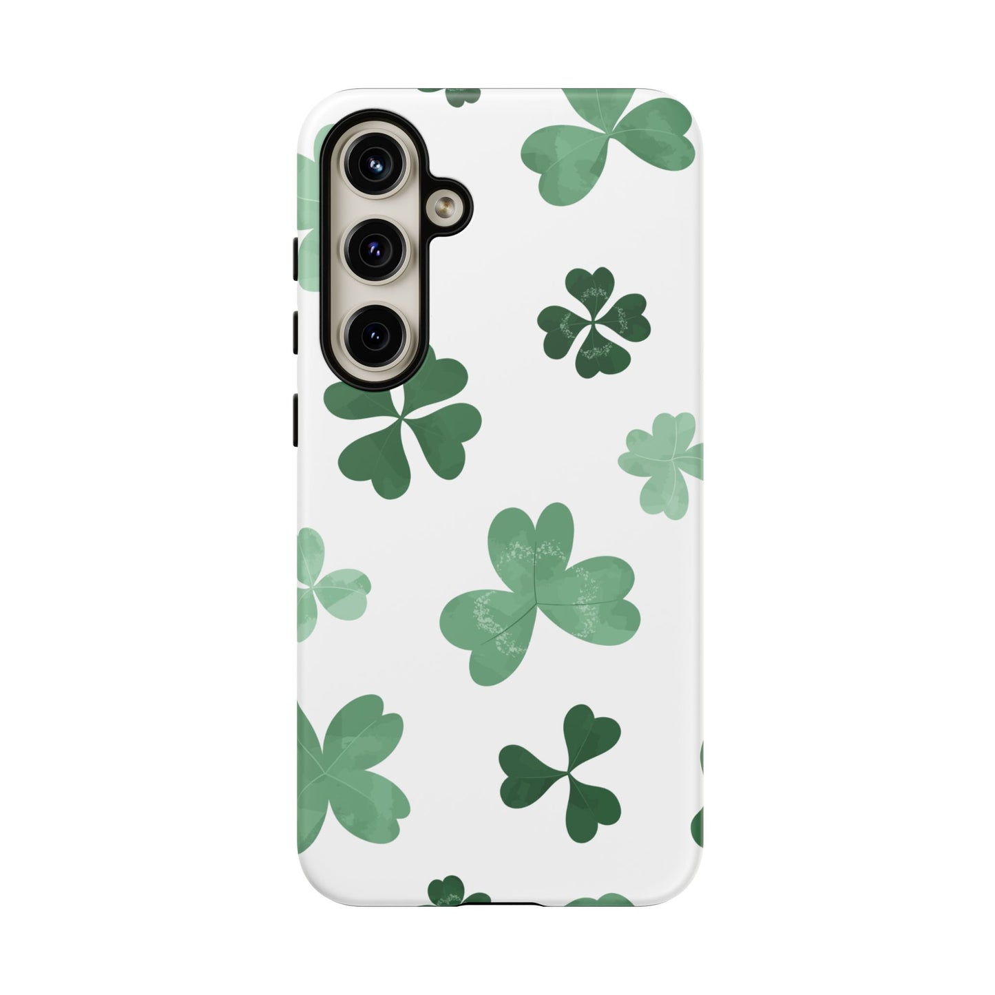 Shamrock Tough Phone Case — St. Patrick’s Day Clover Protective Cover