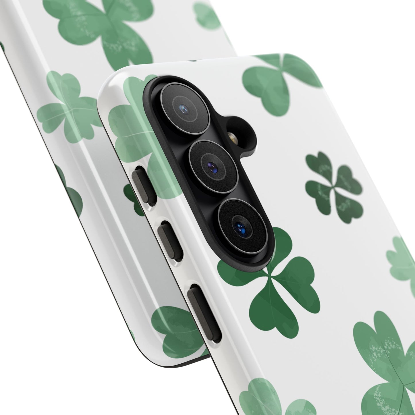 Shamrock Tough Phone Case — St. Patrick’s Day Clover Protective Cover