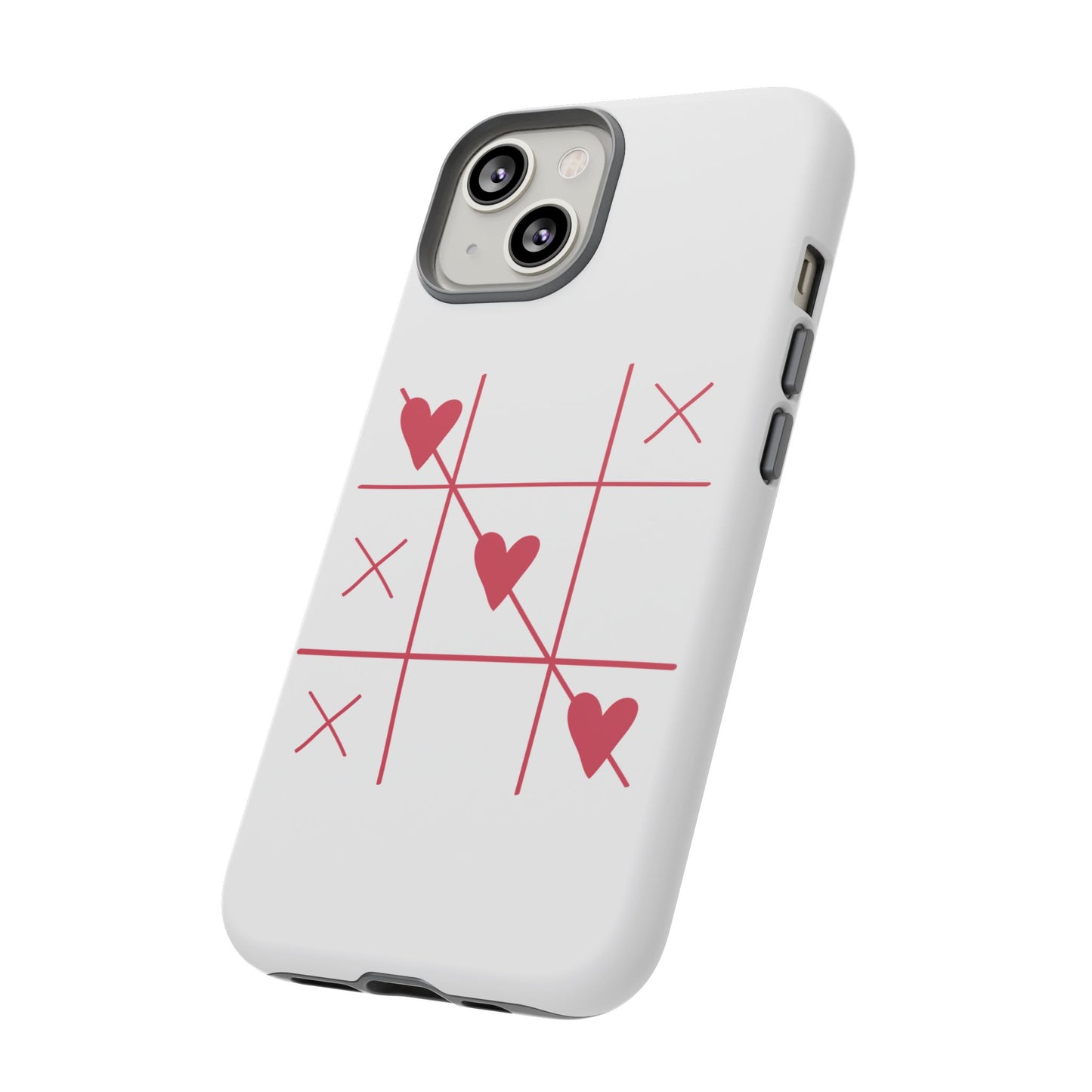 Phone Case - Tic Tac Love Heart Design (Valentine’s Day Gift)