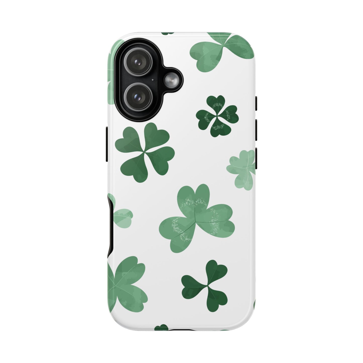 Shamrock Tough Phone Case — St. Patrick’s Day Clover Protective Cover