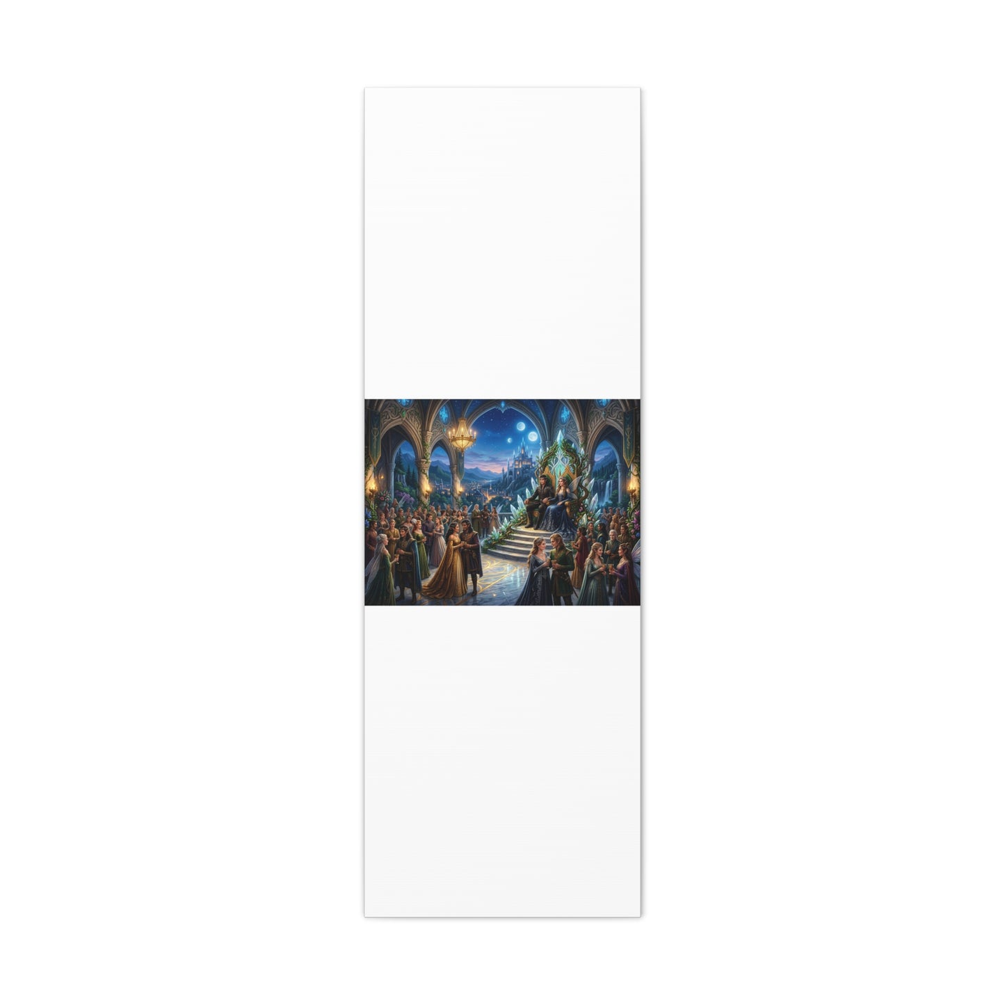 Fantasy Royal Coronation Canvas Art - Matte Stretched Wall Decor