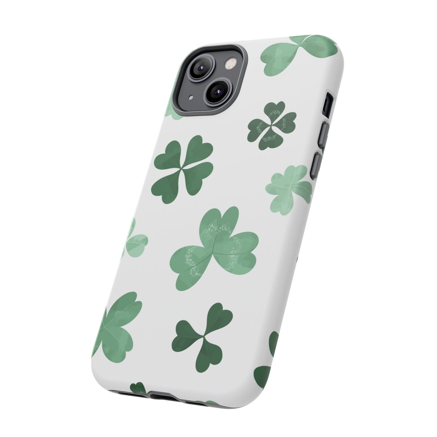 Shamrock Tough Phone Case — St. Patrick’s Day Clover Protective Cover