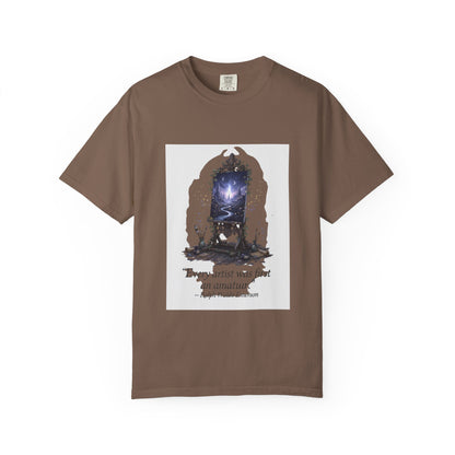 Artistic Mirror T-Shirt — "Every artist was first an amateur" Quote Graphic