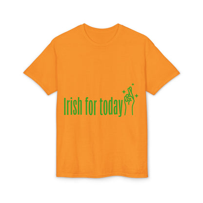 Irish For Today T-Shirt — St. Patrick’s Day Shamrock Graphic Tee