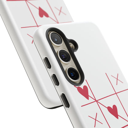 Phone Case - Tic Tac Love Heart Design (Valentine’s Day Gift)