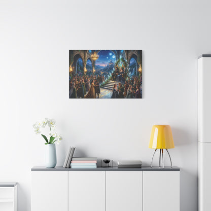 Fantasy Royal Coronation Canvas Art - Matte Stretched Wall Decor