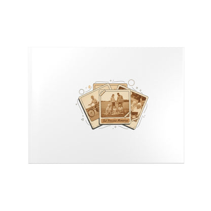 Vintage Photo Hardcover Photo Book — Custom Memory Album for Family, Heritage & Keepsakes