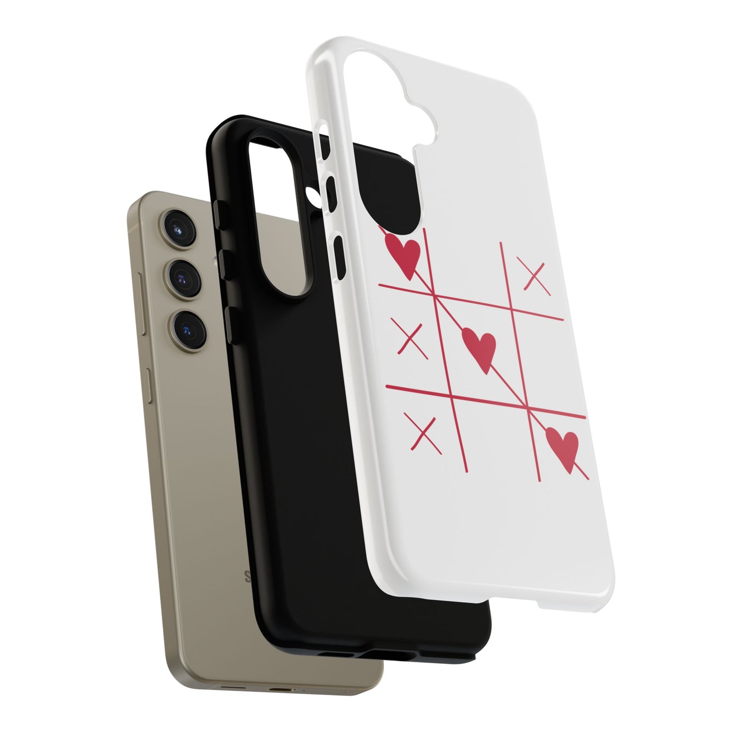 Phone Case - Tic Tac Love Heart Design (Valentine’s Day Gift)