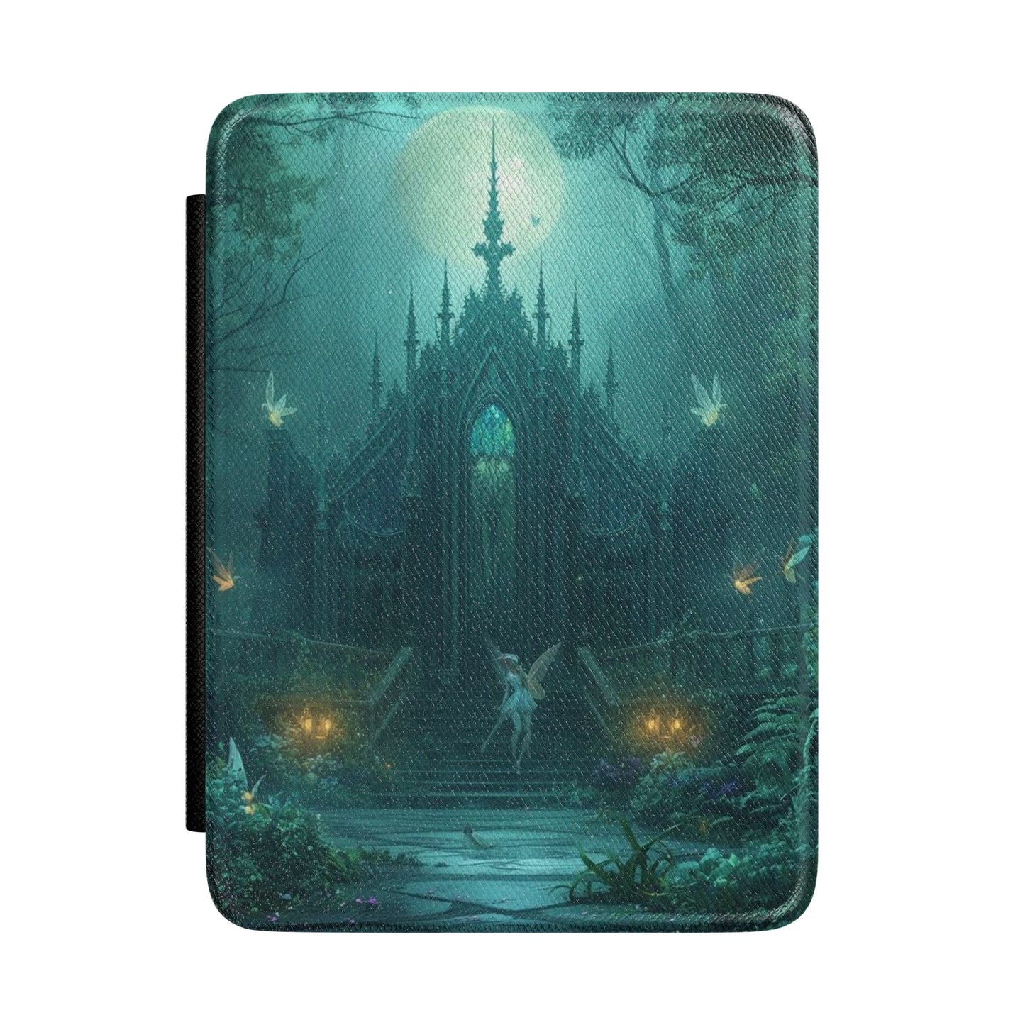 Kindle Case - Enchanted Gothic Castle Night Cover