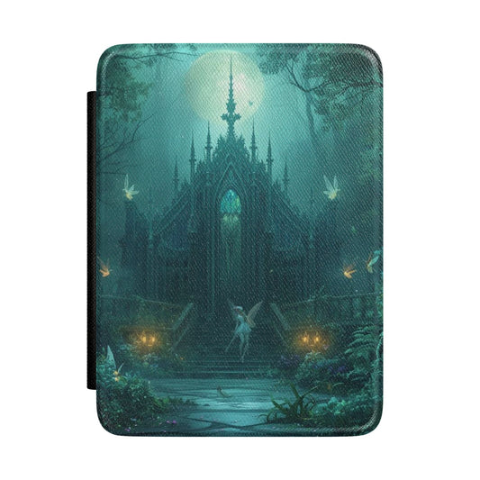 Kindle Case - Enchanted Gothic Castle Night Cover