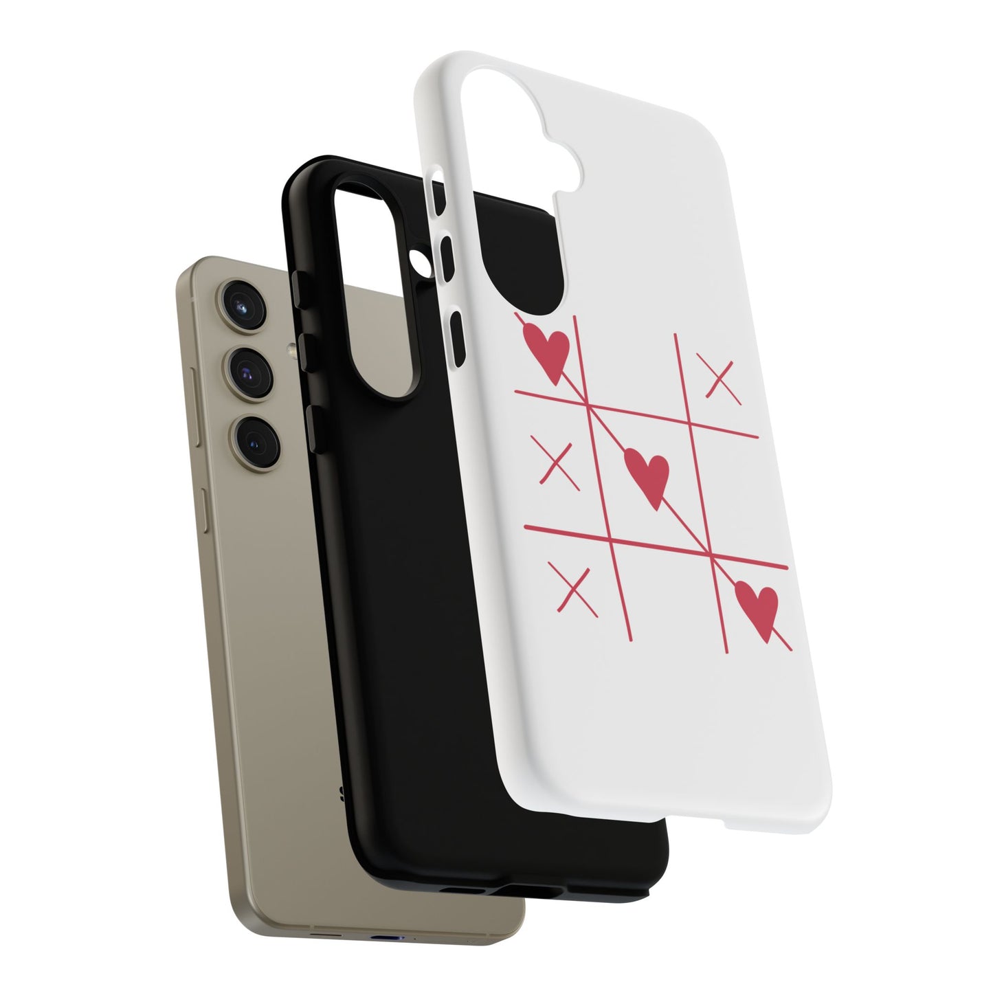 Phone Case - Tic Tac Love Heart Design (Valentine’s Day Gift)