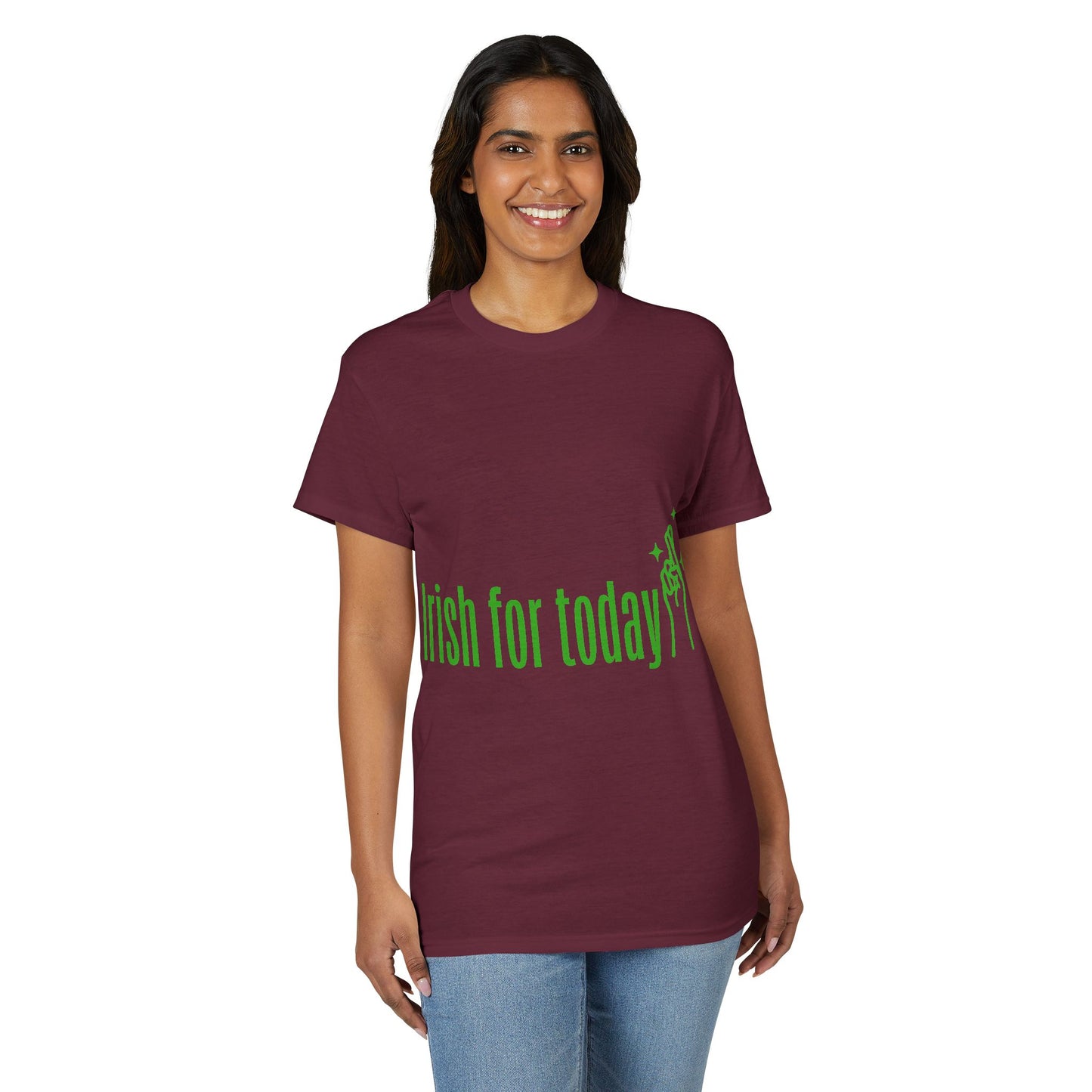 Irish For Today T-Shirt — St. Patrick’s Day Shamrock Graphic Tee