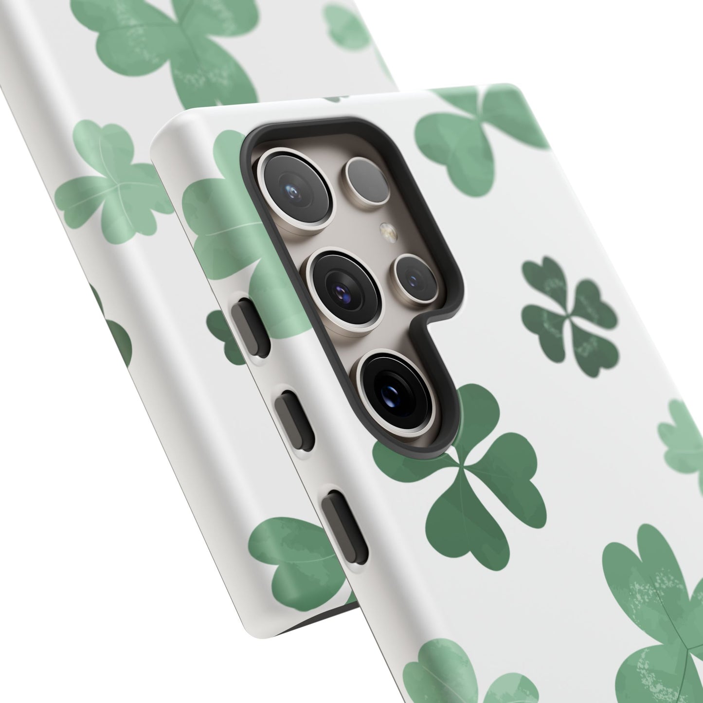 Shamrock Tough Phone Case — St. Patrick’s Day Clover Protective Cover