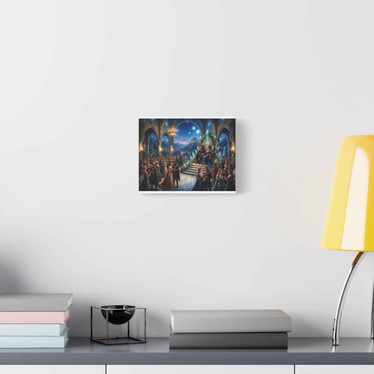 Fantasy Royal Coronation Canvas Art - Matte Stretched Wall Decor