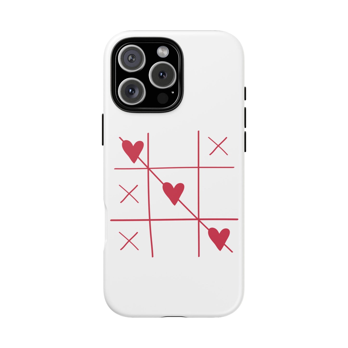 Phone Case - Tic Tac Love Heart Design (Valentine’s Day Gift)