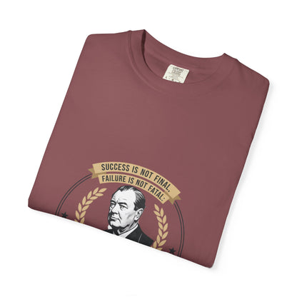 Courage Quote T-Shirt — "It Is the Courage That Counts" Motivational Tee