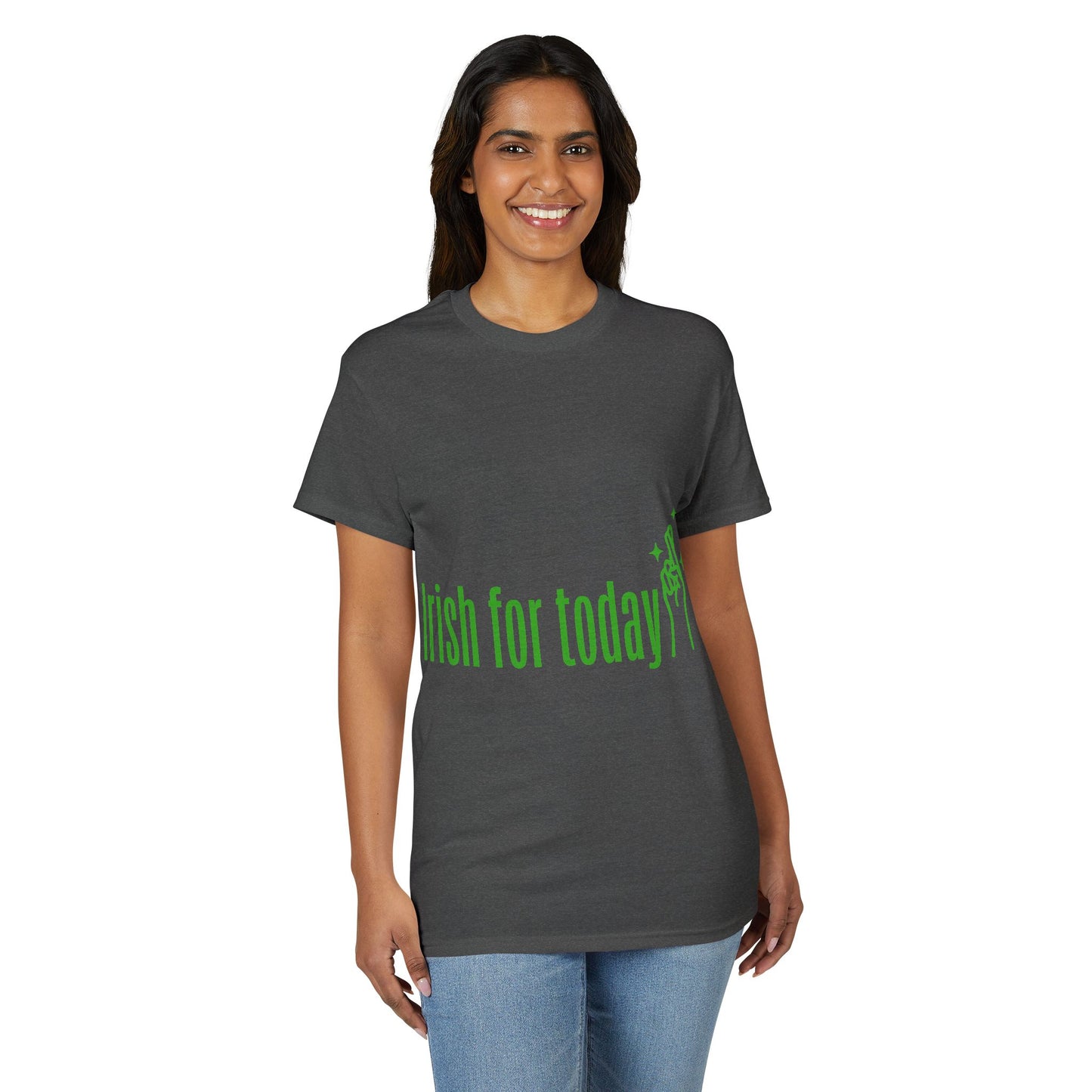Irish For Today T-Shirt — St. Patrick’s Day Shamrock Graphic Tee