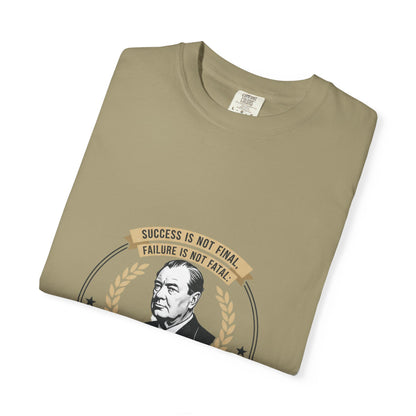 Courage Quote T-Shirt — "It Is the Courage That Counts" Motivational Tee