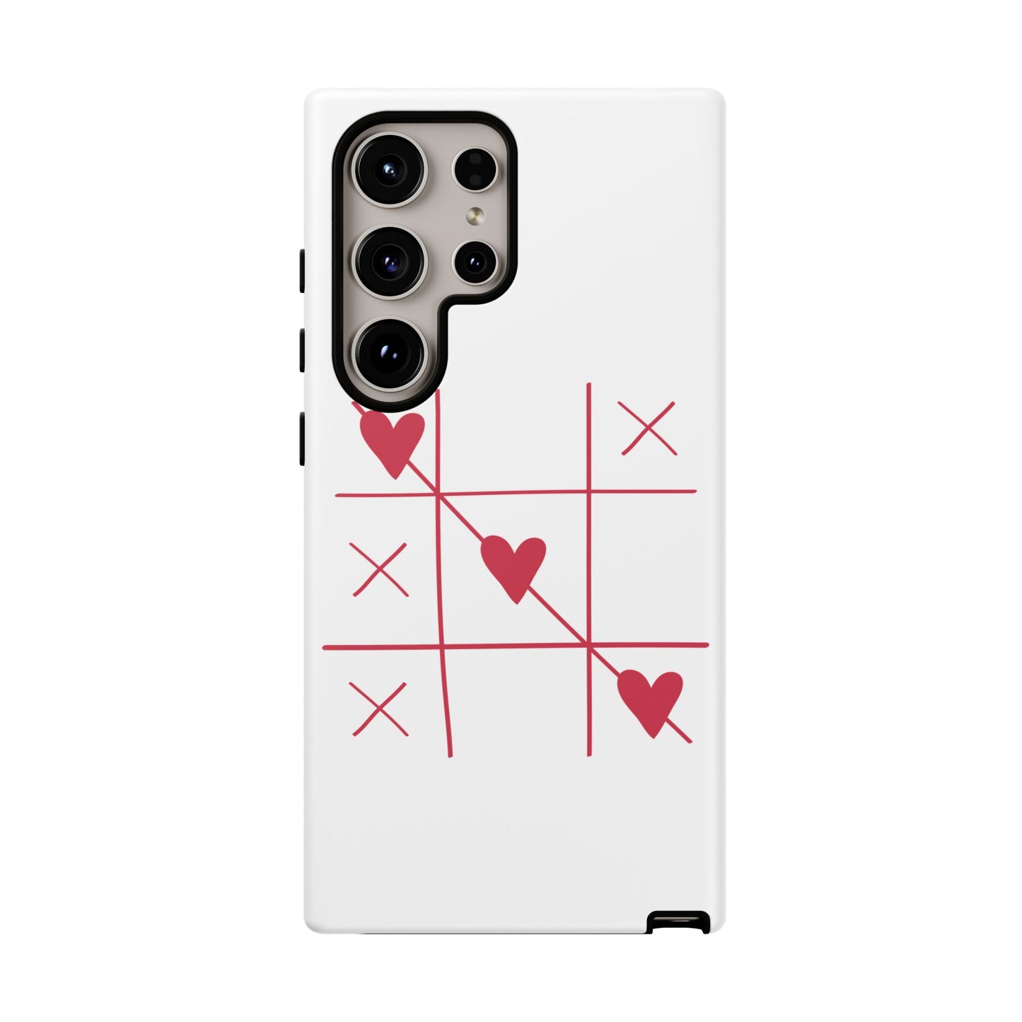 Phone Case - Tic Tac Love Heart Design (Valentine’s Day Gift)