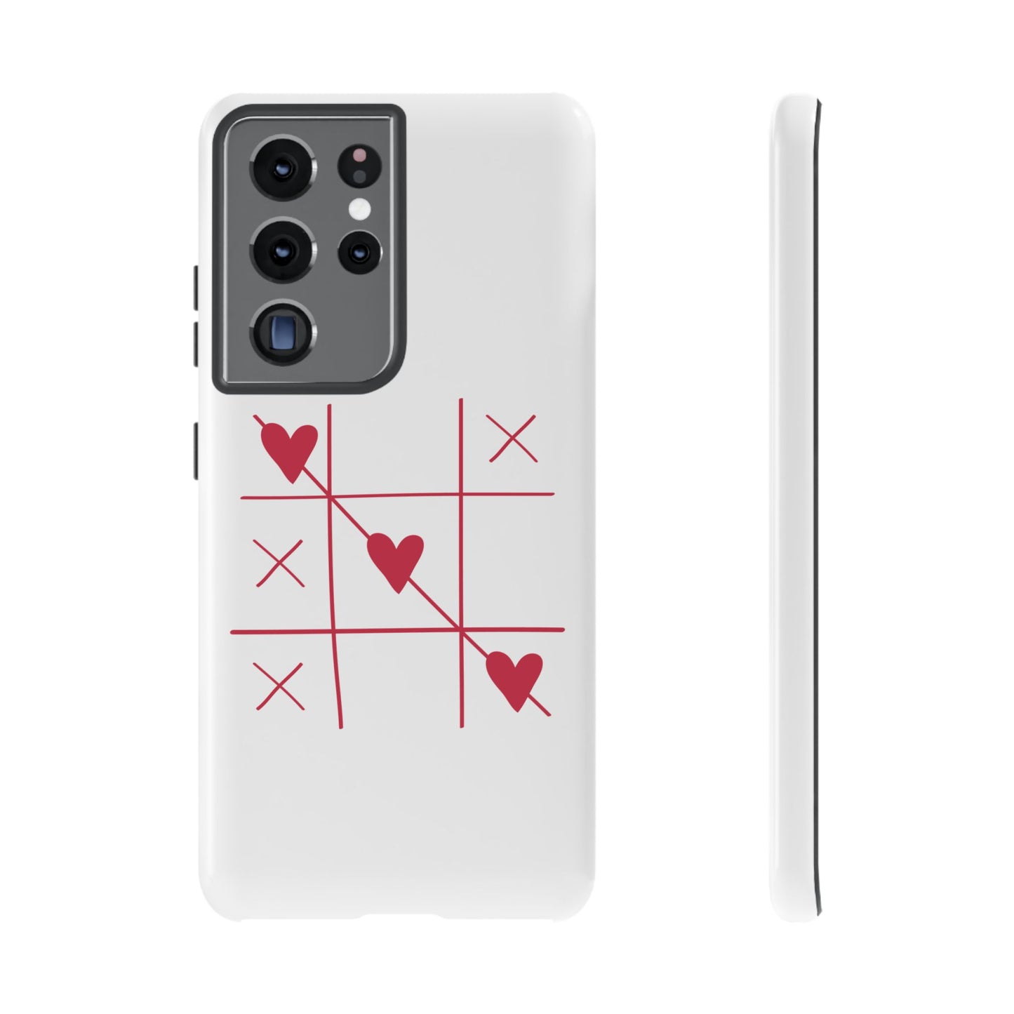 Phone Case - Tic Tac Love Heart Design (Valentine’s Day Gift)